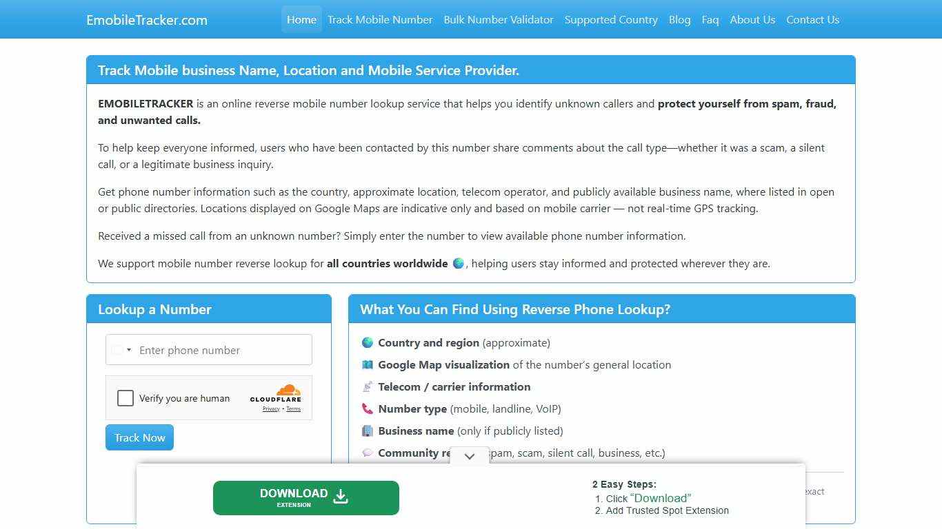 Mobile Number Tracker Find Owner Name and Location on Google Map.